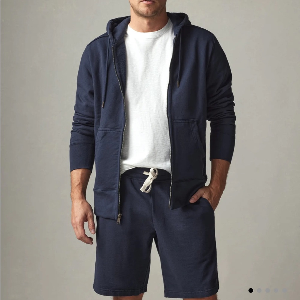 NWOT American Giant Navy Classic Full Zip